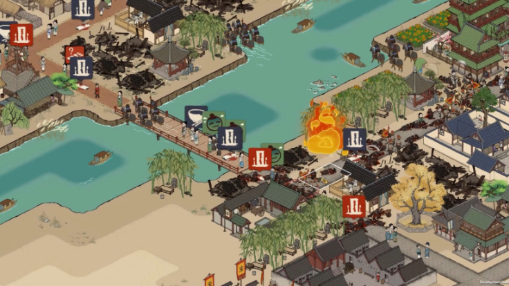 古风城市建造游戏《满庭芳：宋上繁华》上线Steam，融合历史、剧情、策略元素
