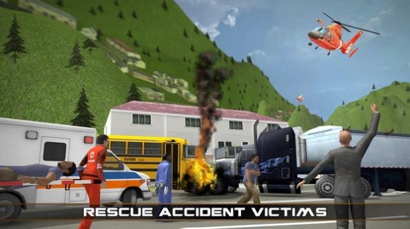 直升机救援模拟器3D截图(1)