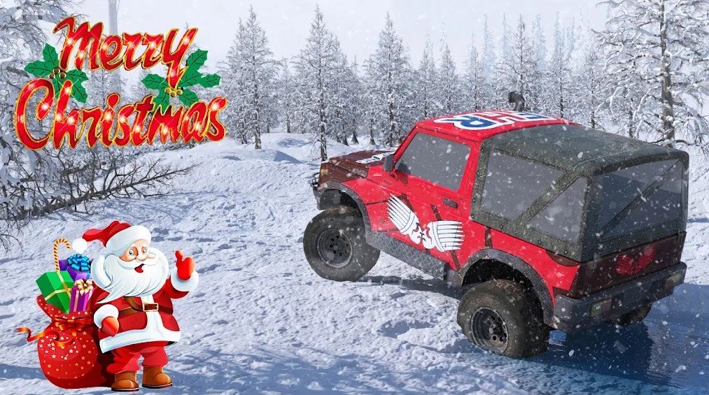 圣诞雪地卡车模拟器截图(4)