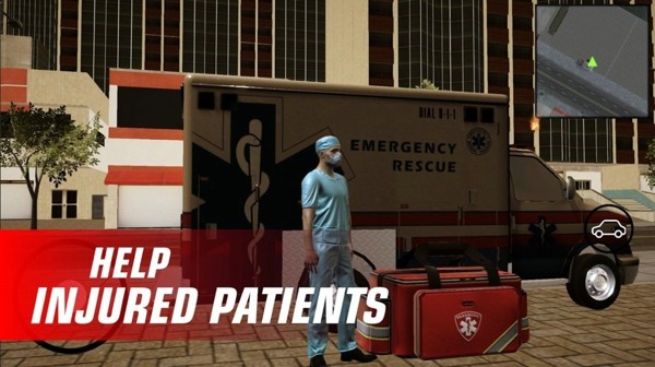 救护车城市模拟器截图(3)