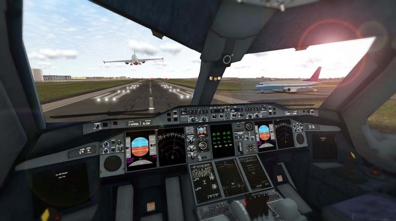 飞机空客机长模拟器截图(1)