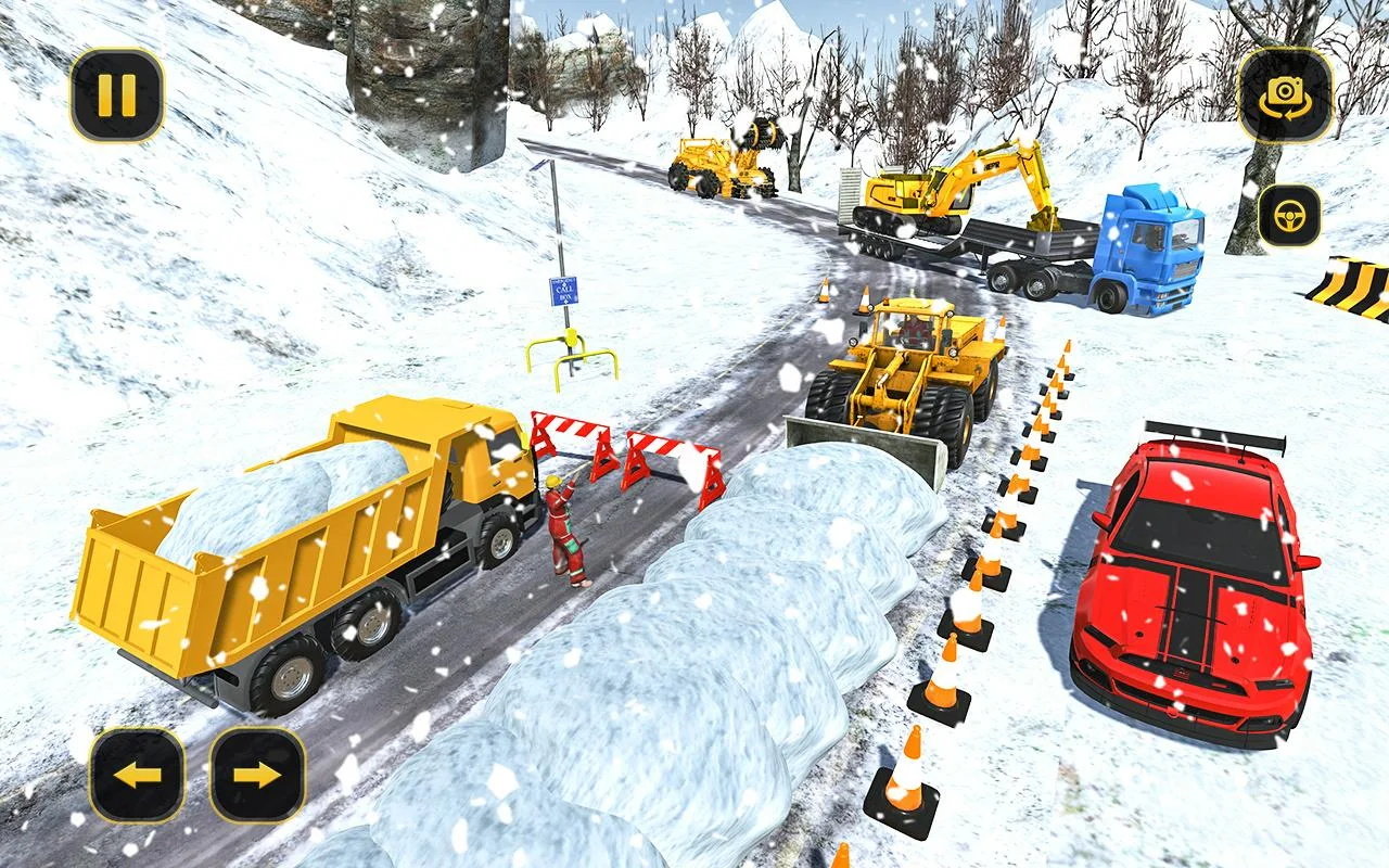 雪地货车模拟运输截图(4)
