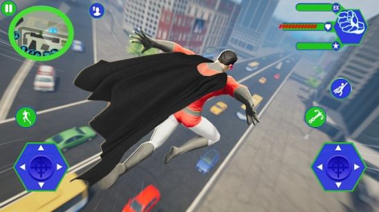飞行超级英雄城市救援截图(1)