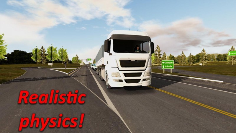 重型大卡车模拟驾驶截图(3)