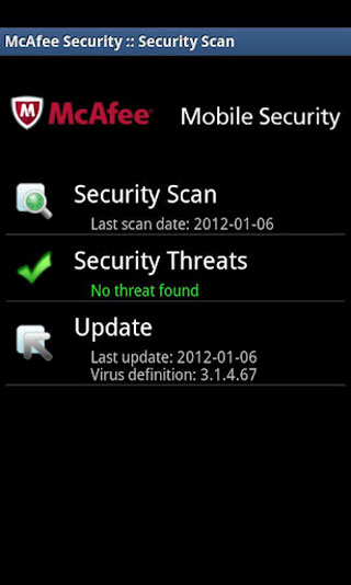 McAfee Security截图(5)