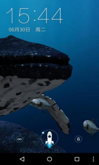 3D深海鲸鱼梦象动态壁纸截图(2)