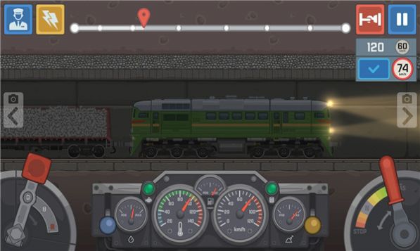 模拟火车行驶截图(1)