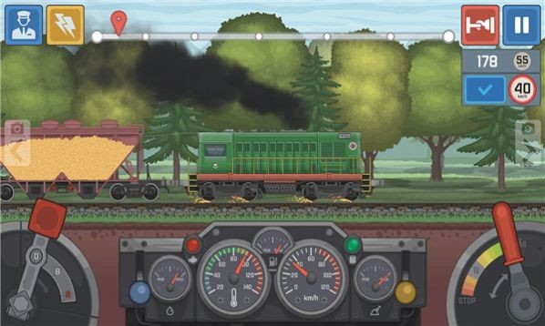模拟火车行驶截图(2)