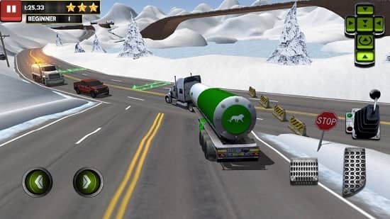 冰路卡车停车模拟截图(3)