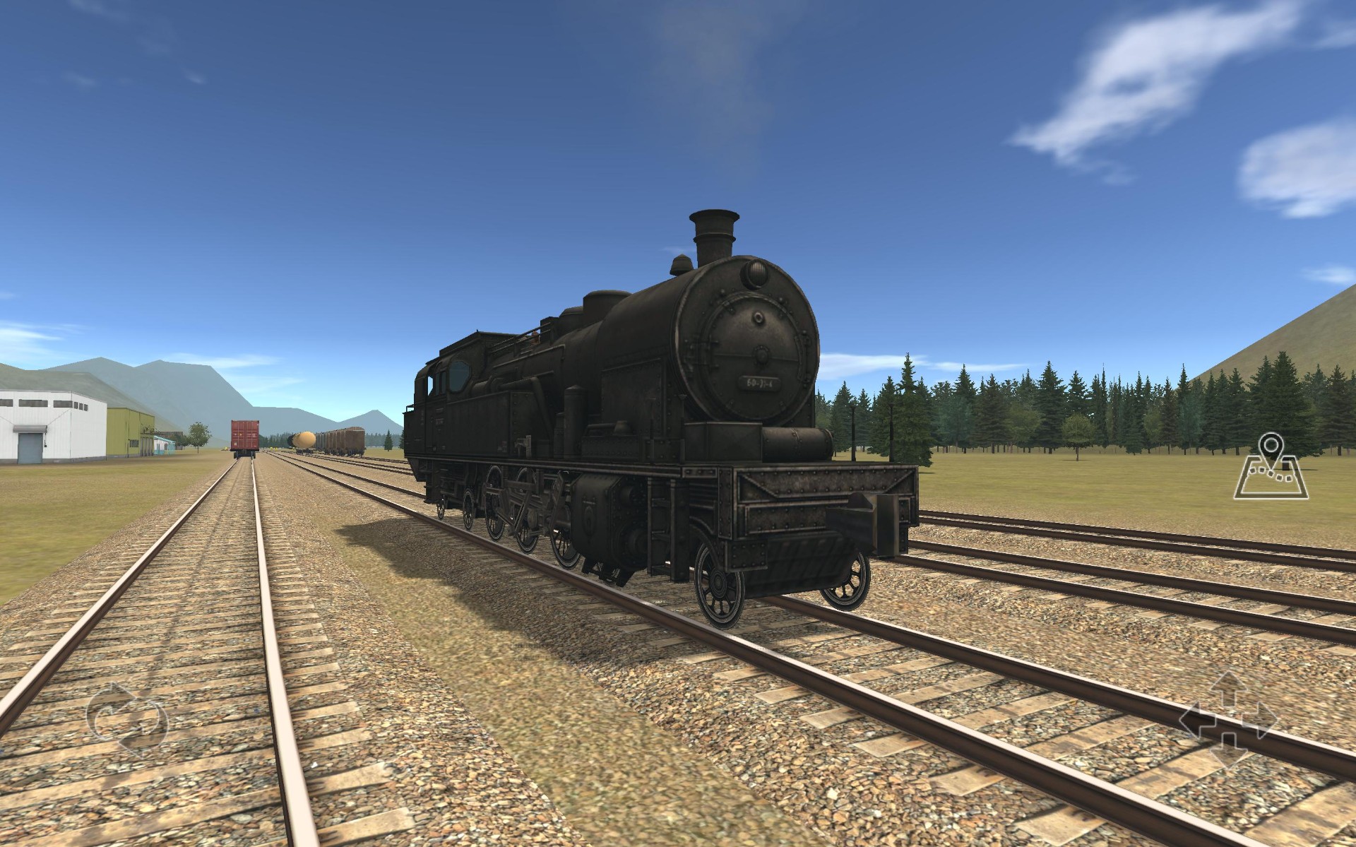火车和铁路货场模拟器汉化版截图(2)
