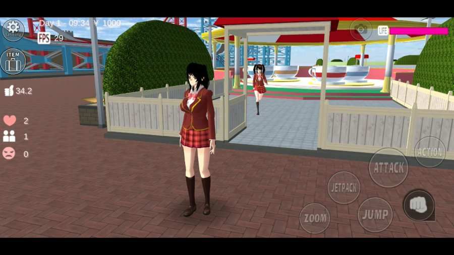 樱花校园模拟器新服装版截图(1)