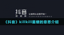 《抖音》killkill星梗的意思介绍