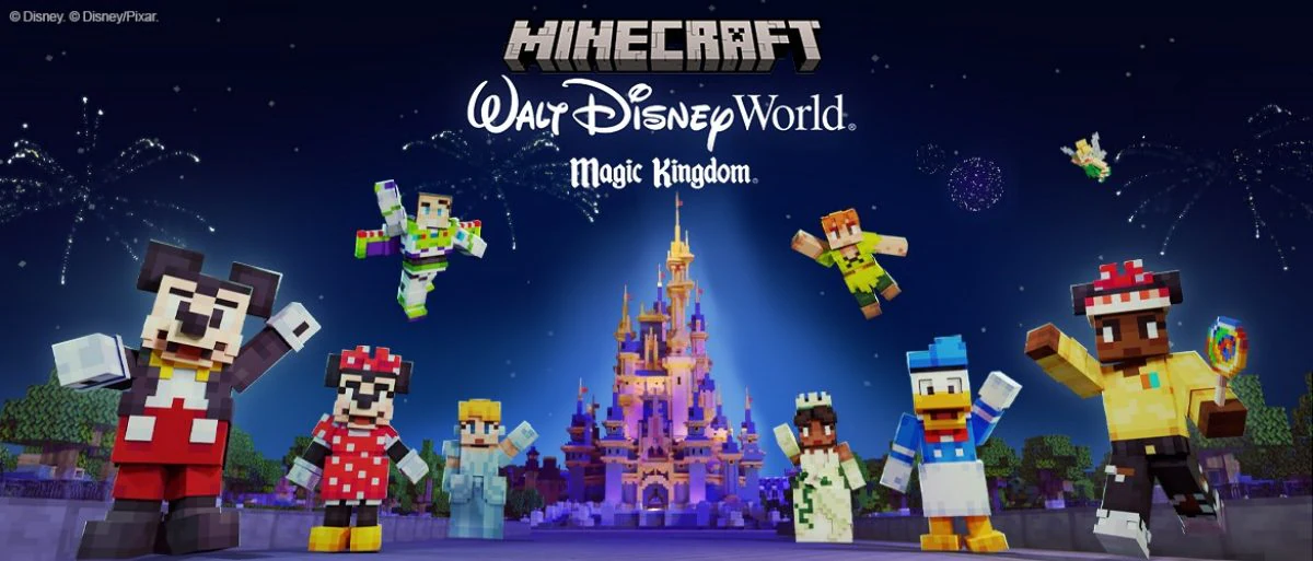 《我的世界》推出“魔法王国”主题 DLC，庆祝迪士尼世界 50 周年