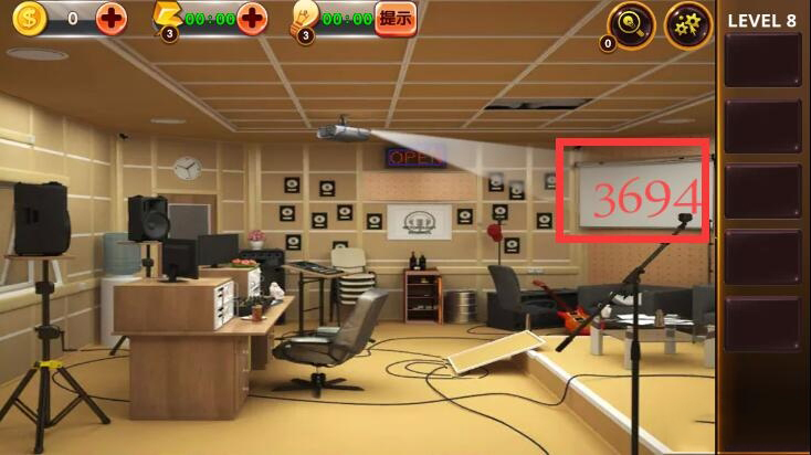 《密室逃脱4：逃出电影院》第八关通关攻略