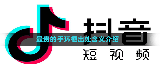 最贵的手环梗出处含义介绍