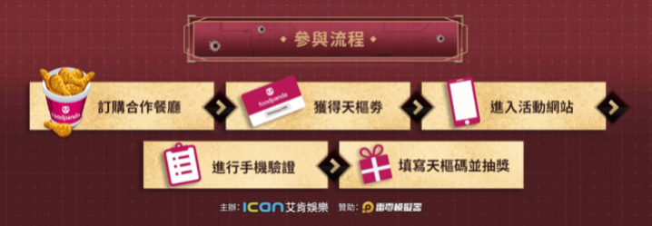 《天谕》新职业「炎天」联手foodpanda化身美食特务送好康！