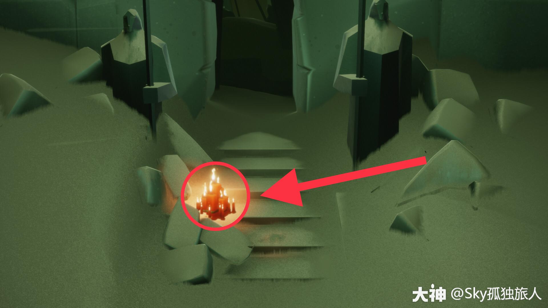 《光遇》2022年1月25日大蜡烛位置分布分享