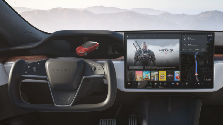 马斯克：正努力使Steam游戏在特斯拉汽车上运行