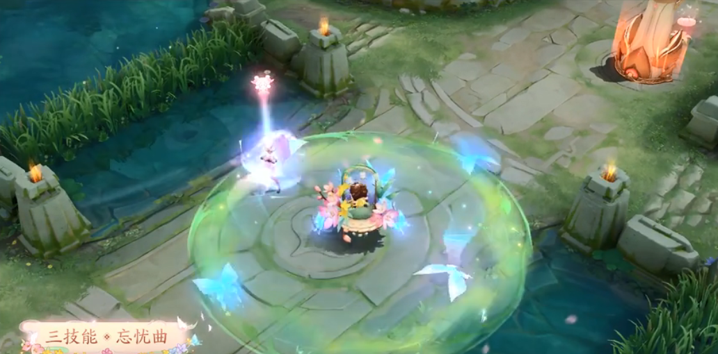 《王者荣耀》2022花朝节蔡文姬花朝如约皮肤技能特效介绍