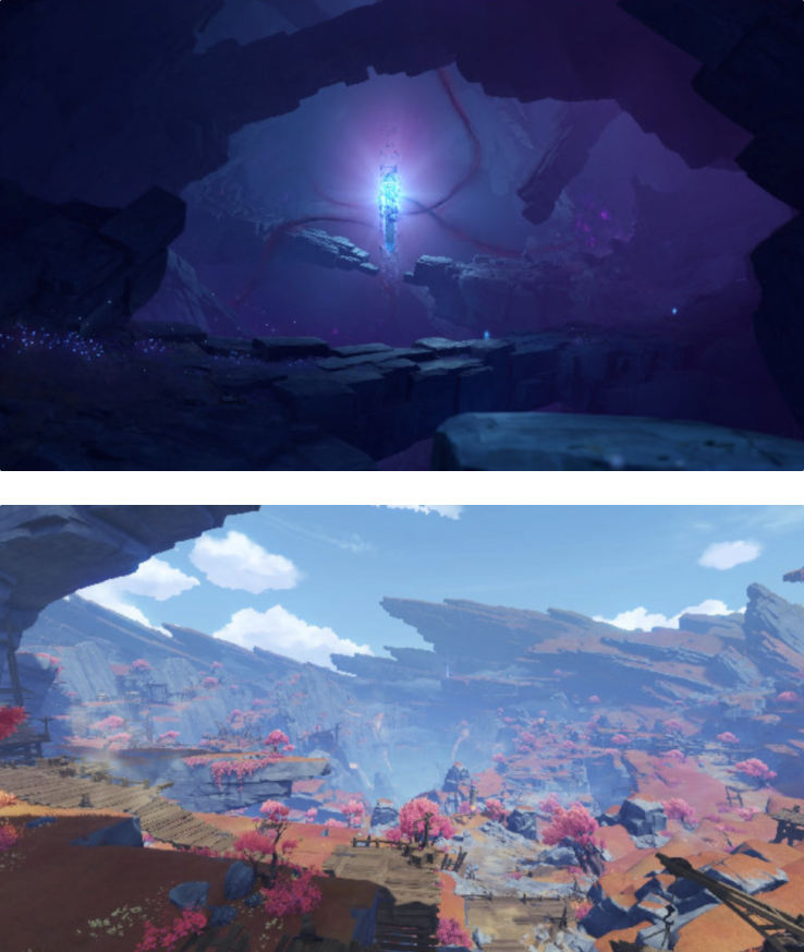 米哈游《原神》2.6版本今日上线：全新区域“层岩巨渊”开放，新增在线时长提醒，还有600原石补偿