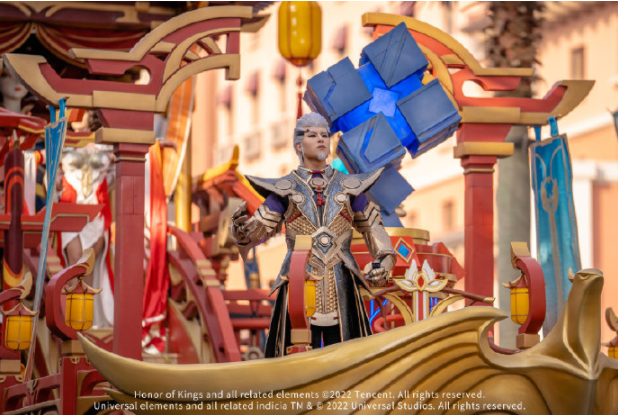 北京环球影城上线王者荣耀英雄主题活动