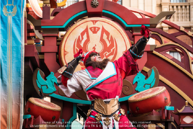 北京环球影城上线王者荣耀英雄主题活动