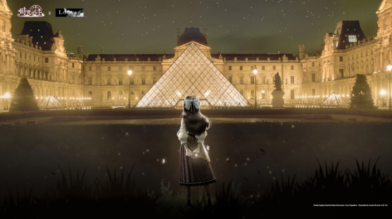 参观罗浮宫不用去法国！《时光公主》x《罗浮宫Louvre》跨界联动正式展开