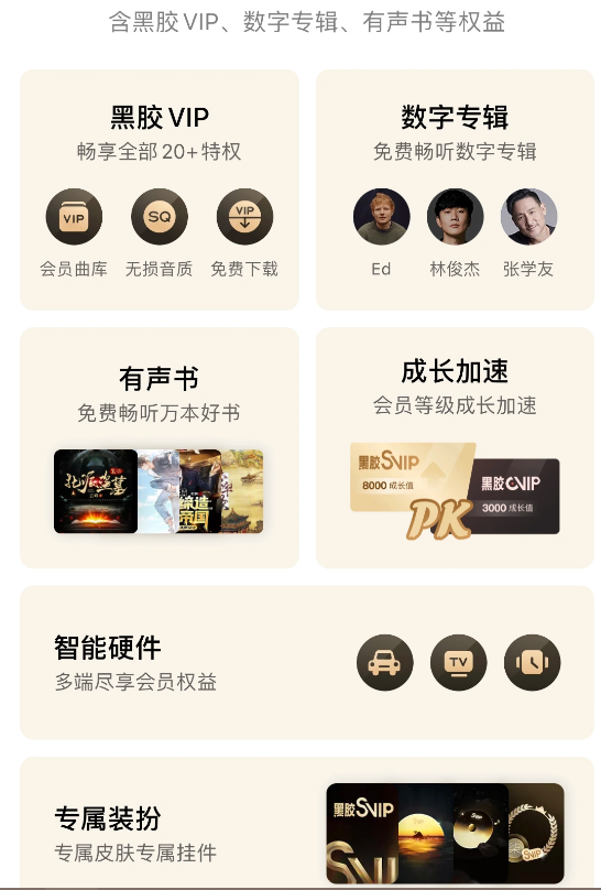网易云音乐上线黑胶 SVIP 页面，连续包月价格 28 元 / 月