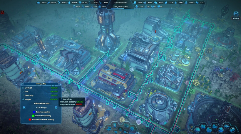 海底生存建造游戏《水之城》上线 Steam：水下重建人类文明