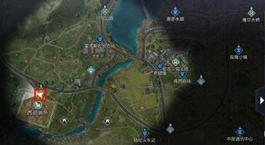 《黎明觉醒生机》白鳄女王位置分享