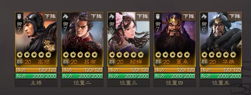 《三国志战棋版》高顺阵容搭配攻略