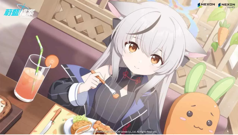 《蔚蓝档案》新学生「心菜」报到 治愈萌妹将争夺老师们的热切关爱！