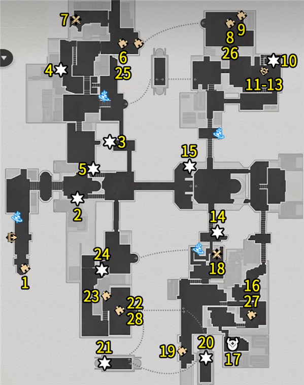 《崩坏星穹铁道》工造司宝箱位置一览