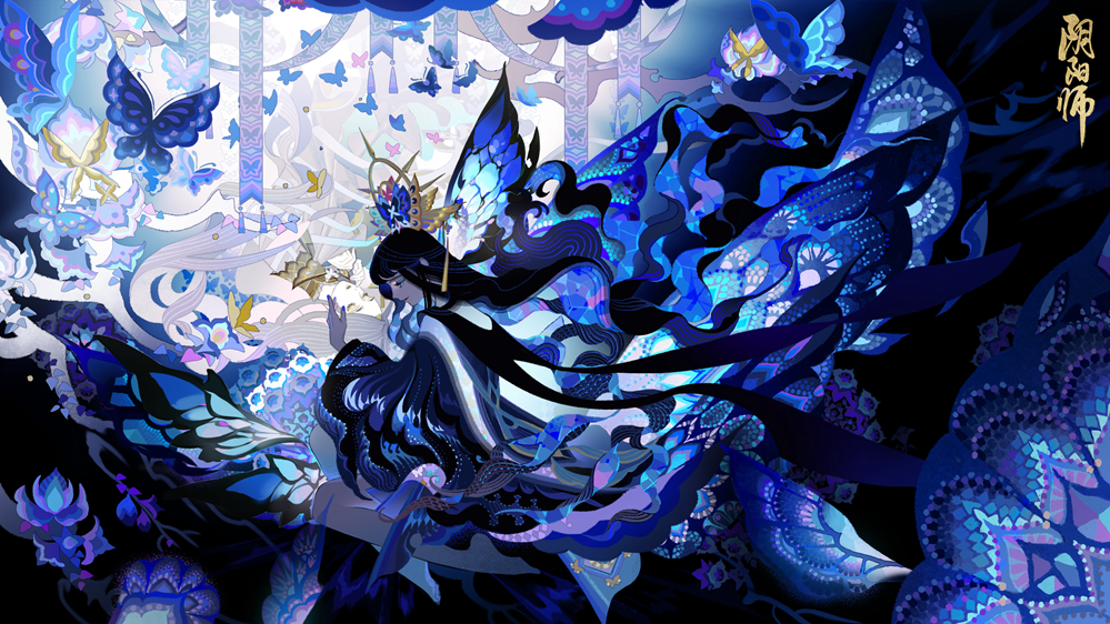 双生为蝶，栖梦轮回《阴阳师》空相面灵气全新典藏皮肤上线！