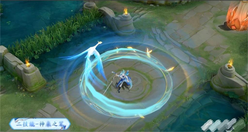 《王者荣耀》李白玉鸾吟星传说皮肤特效介绍