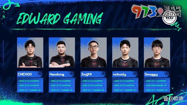 2023无畏契约东京大师赛中国队edg成员介绍