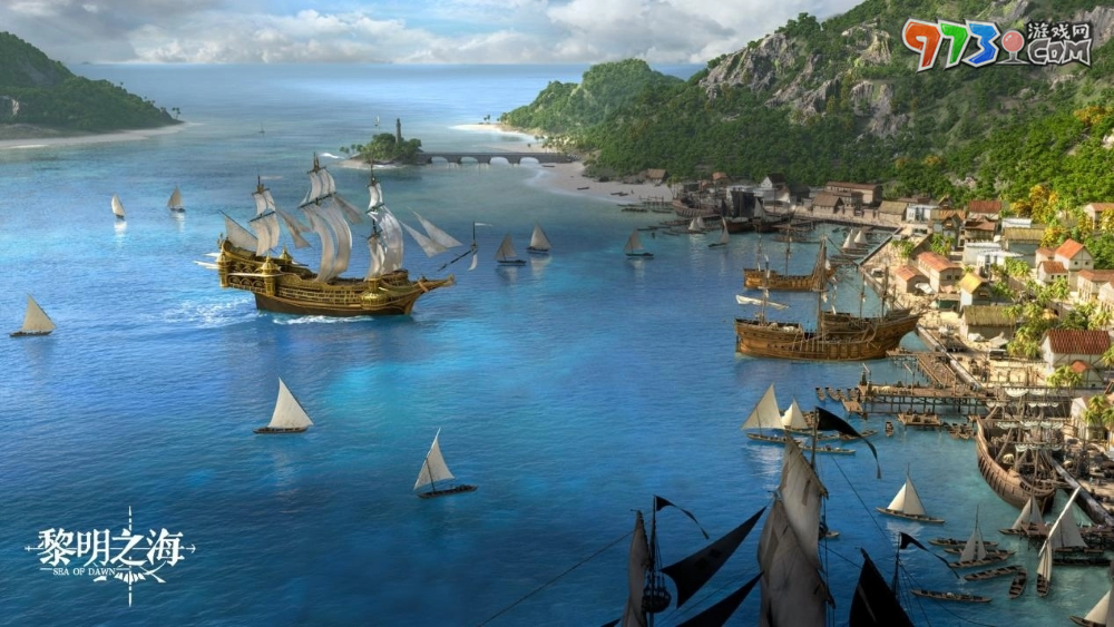 《黎明之海 Sea of Dawn》全海域战斗 MMORPG 开启「启航测试」资格招募