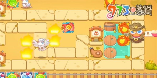 保卫萝卜4波仔很忙第十八关攻略