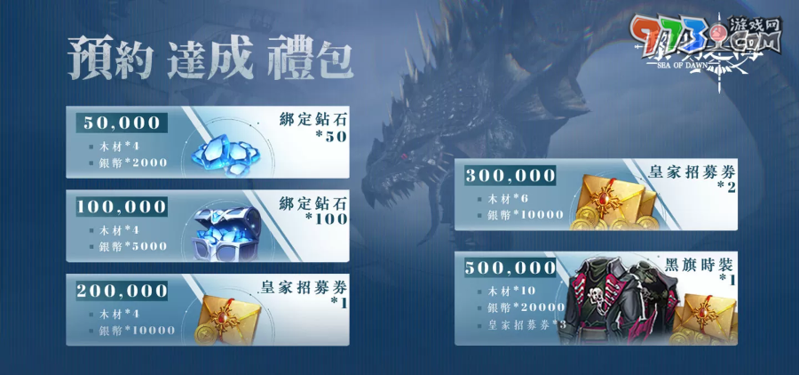 《黎明之海Sea of Dawn》事前预约启动，限定时装免费获得