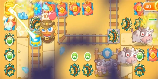 保卫萝卜4波仔很忙第三十关攻略