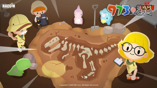 《天天玩乐园》新增恐龙主题活动，在KAIA岛屿协助考古学家发现恐龙的痕迹
