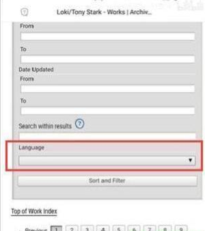 AO3中文设置方法