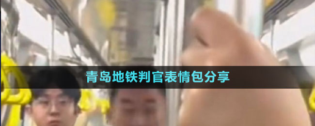 《抖音》青岛地铁判官表情包分享