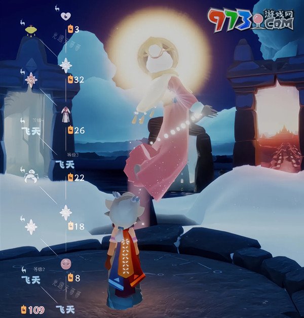 《光遇》九色鹿季节王后兑换图攻略