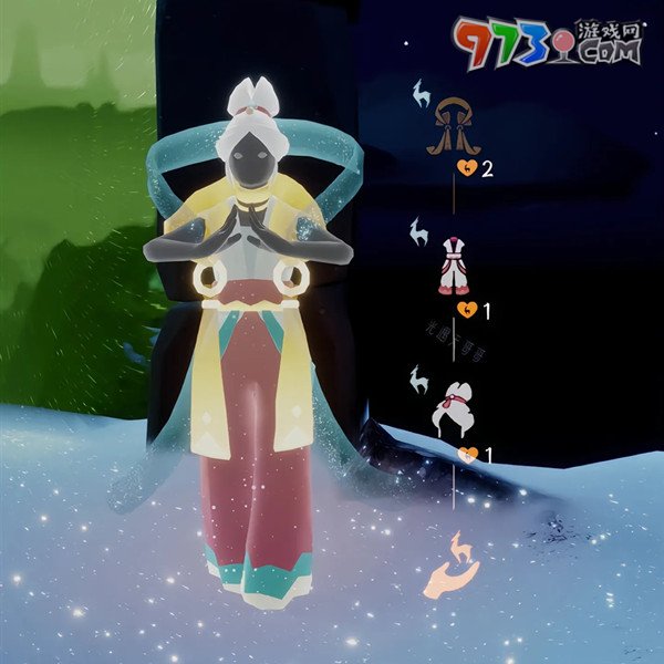 《光遇》九色鹿季节九色鹿向导兑换图攻略