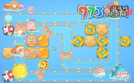 《保卫萝卜4》海的闺女第十九关攻略