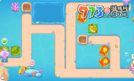 《保卫萝卜4》海的闺女第二十一关攻略