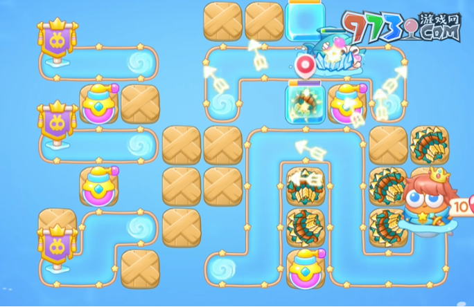 《保卫萝卜4》海的闺女第28关攻略