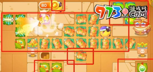 《保卫萝卜4》法老归来第90关通关攻略