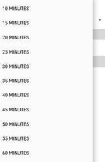 倒数计时器报警截图(2)